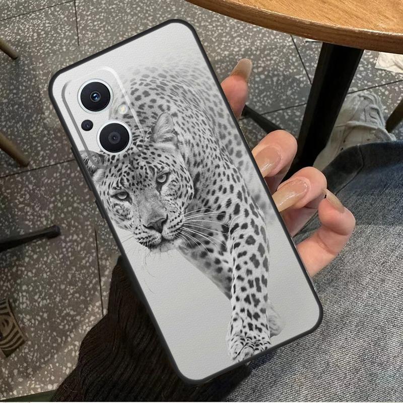Leopard Tiger Lion Animal Case For OPPO Reno 10 Pro 4 5 6 7 8 Lite 8T 4Z 5Z OPPO Find X5 Lite X2 X3 Neo X6 Pro Cover