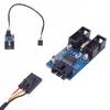 USB 2.0 DuPont Удлинительный кабель: 9-контактный разъем на два 9-контактных, разветвитель "один-к-четырем" для материнских плат компьютера