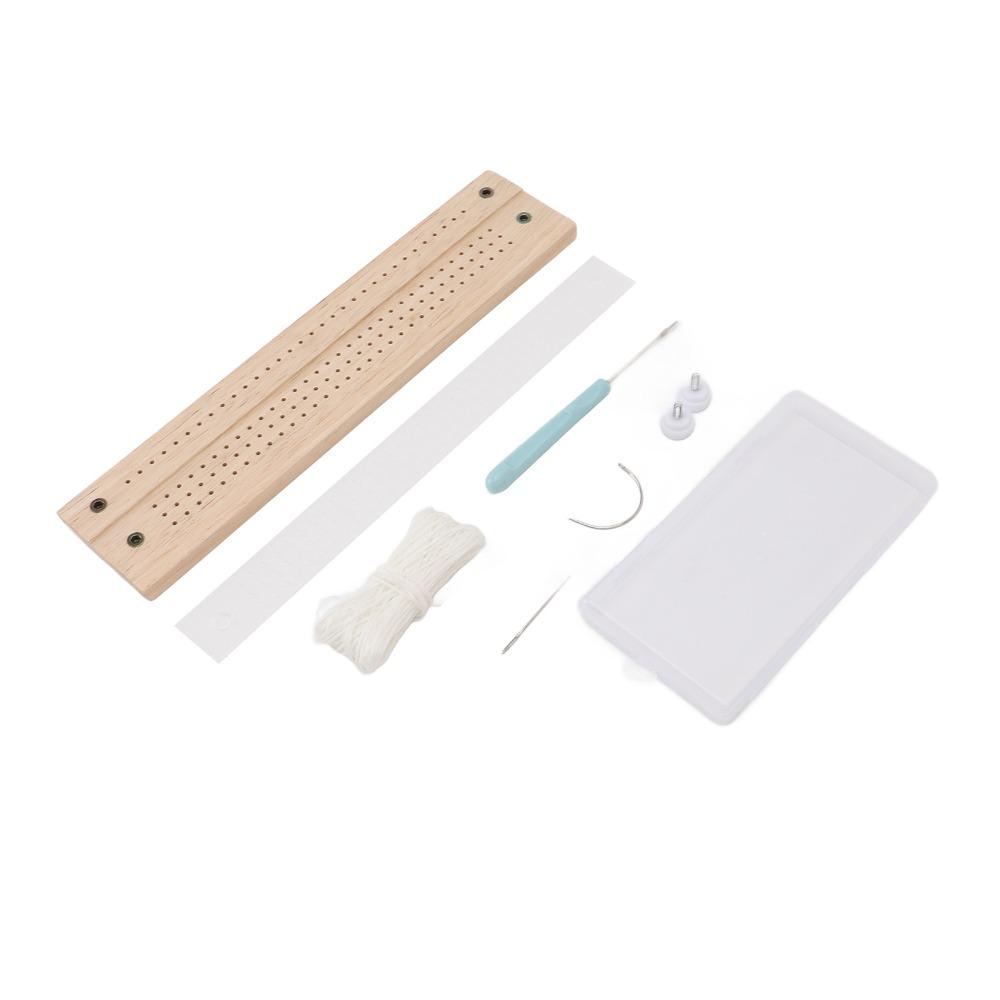 8pcs Waxed Thread Book Binding Kit Stitching Tool Punch Guide Set Punches Cradle Tools Planners