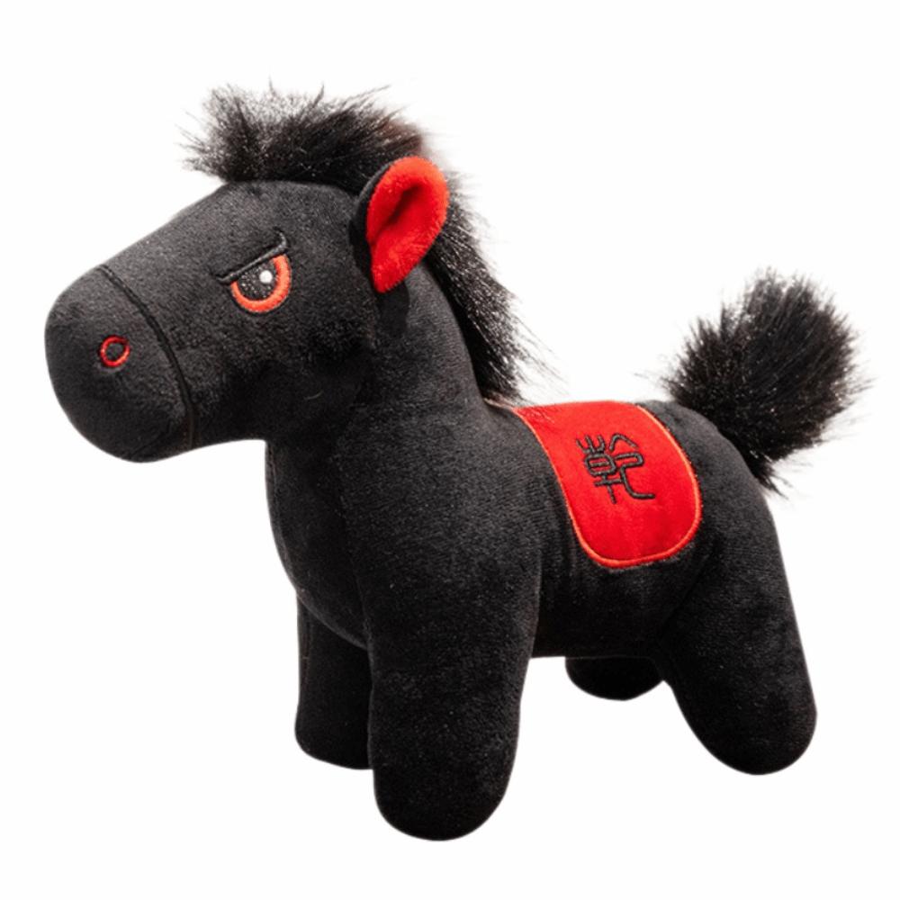 Creative Stuffed Animal Doll Mascot Dolls Zodiac Pony Figurine Festive Decor