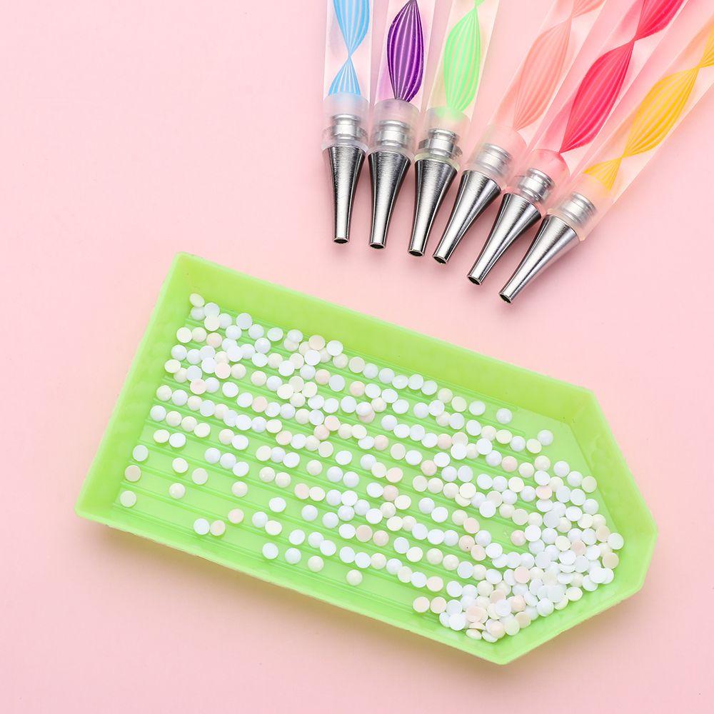 Cross Stitch Resin Pen Alloy Replacement Pen Heads Point Drill Pen Resin Diamond Painting Pen