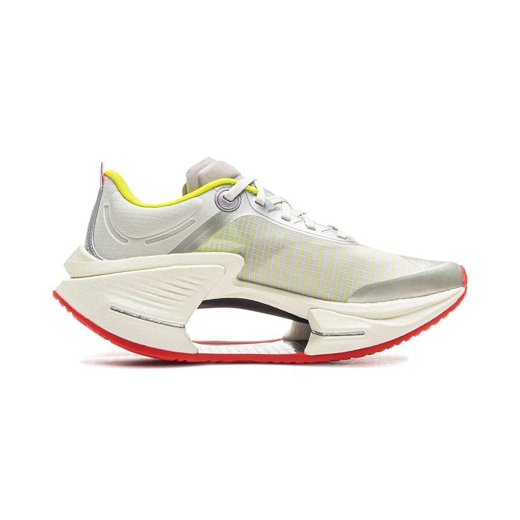 Li Ning Absolute Shadow 3 Основные технологии Профессиональные соревновательные тренировочные кроссовки для бега Женские кроссовки Светло-серый Серебристый ARRV002-36