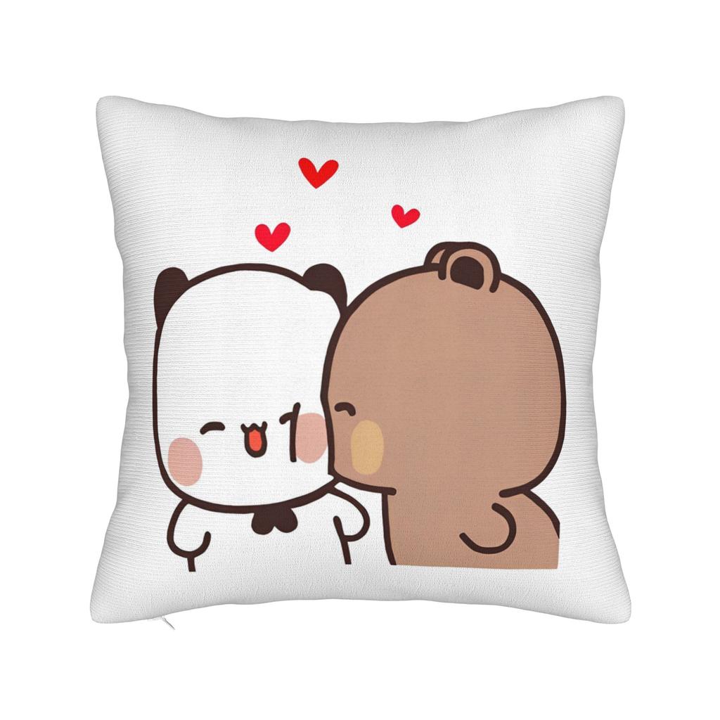 Наволочка Бубу и Дуду Мягкая наволочка-подушка Милая забавная наволочка для свадебной вечеринки, домашнего декора