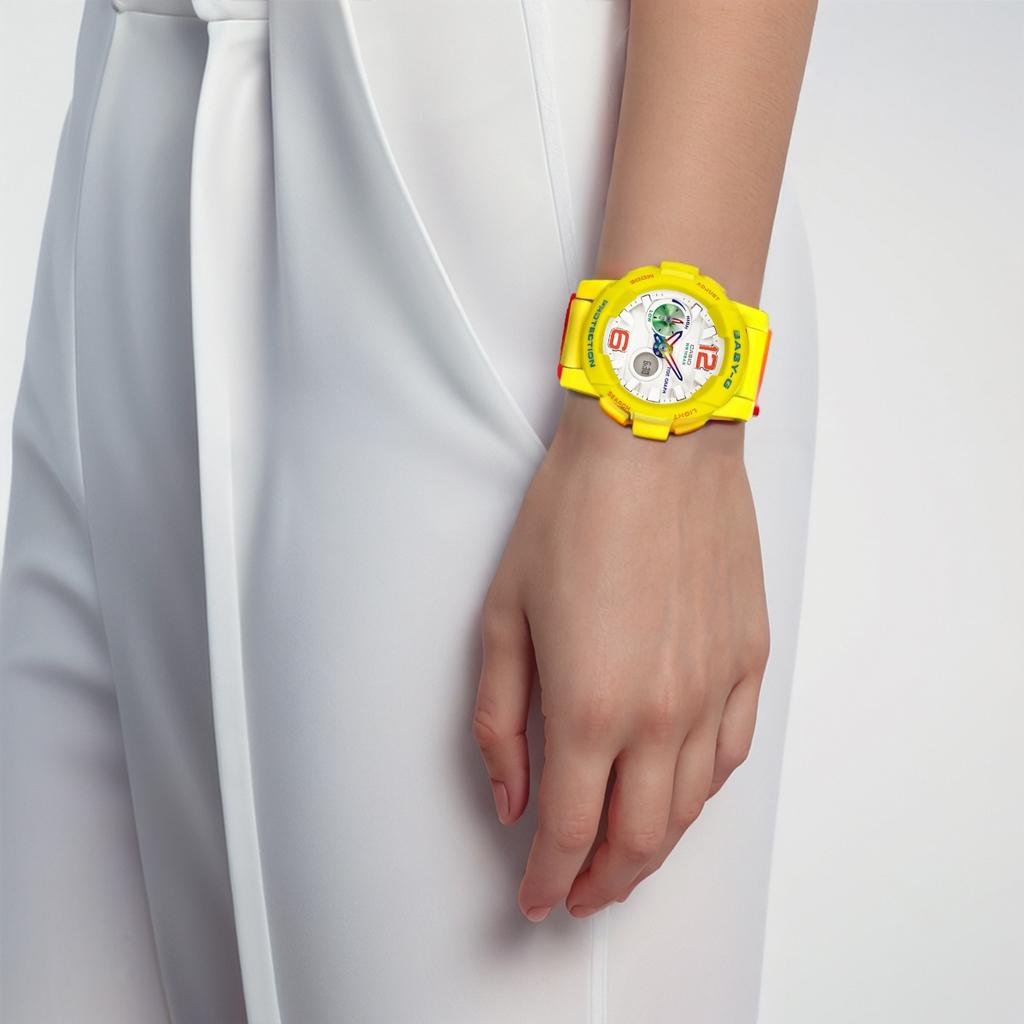 Casio Женские часы BABY-G Белые BGA-180-9BPR BGA-180-9BPR