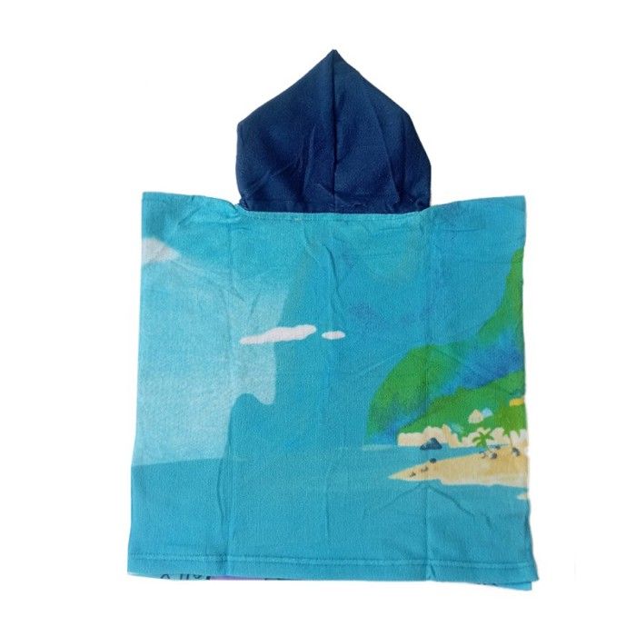 Poncho de Bain Lilo &amp; Stitch Disney - Bleu