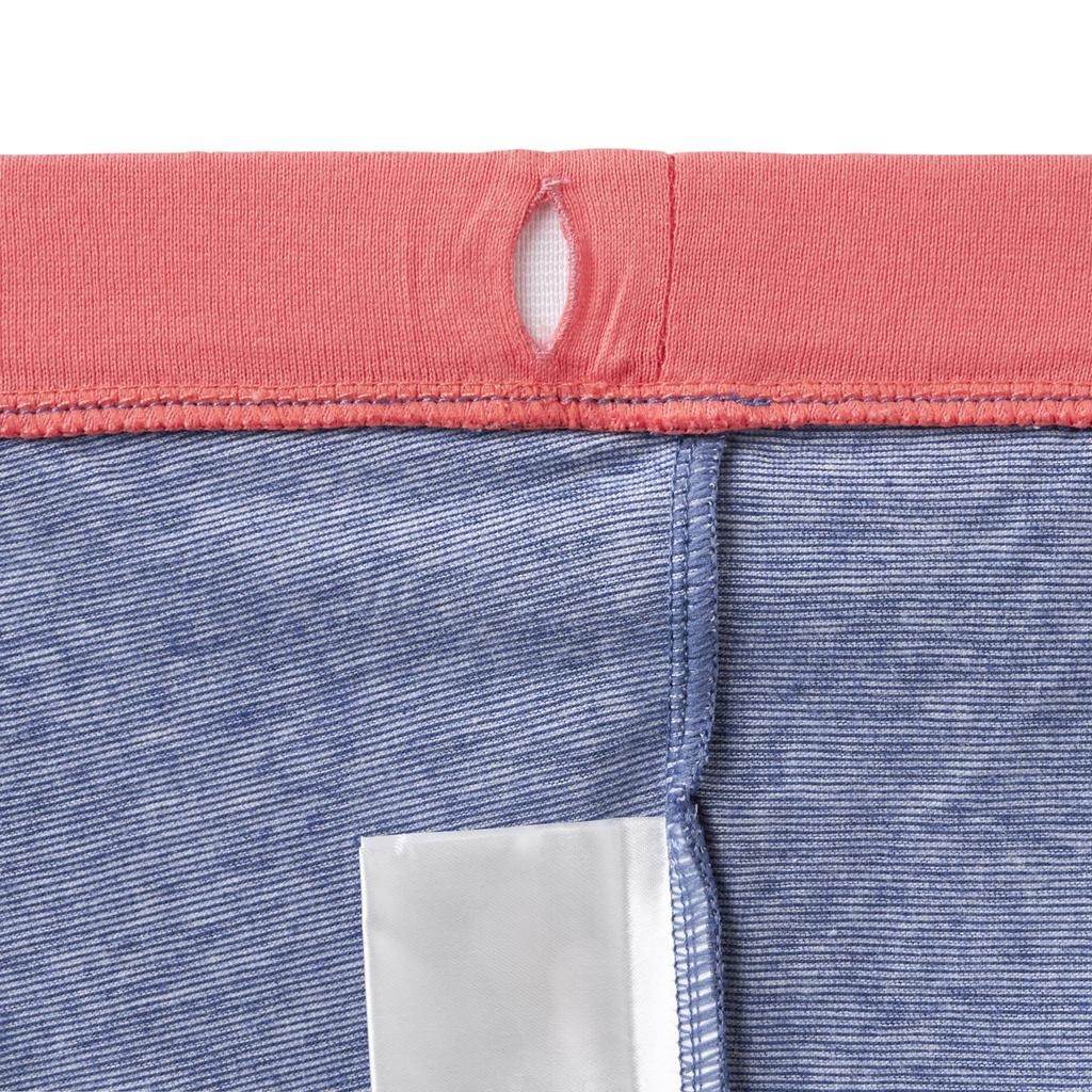 Length Navy Blue [MIKI HOUSE] Pants, 3/4 Pants, Stretch, Rabbit, Girls, Babies, Kids, Children's Clothing, 10-3215-688, 120cm,