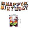 32pcs Hot Wheels Themed Party Supplies  Included Banner, Cake Topper, Balloon