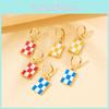 Trendy Multicolor Geometric Earrings Unique Alloy Minimalist Design For Women Fashion