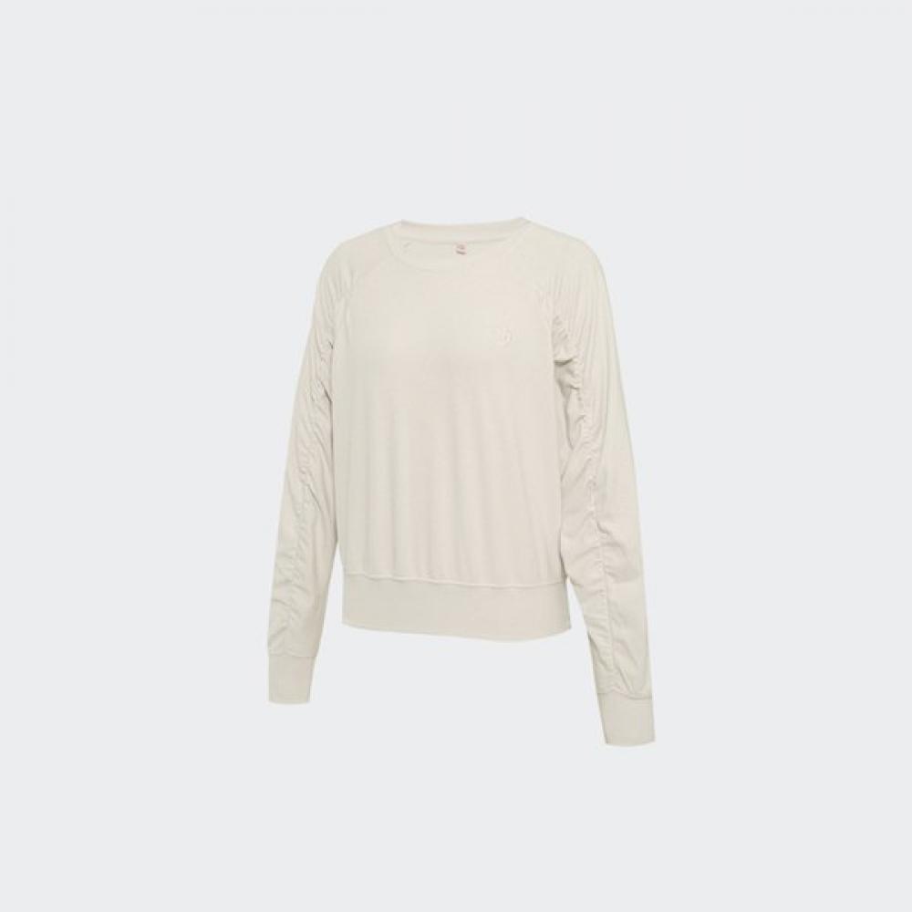 Huit Sweatshirt With Shirring Sleeve Htwtp3k14t