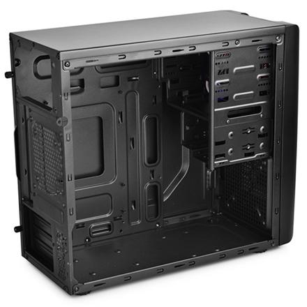 New Deepcool Smarter Case | USB 3.0 x1, USB 2.0 x1, Mic x1, Spk x1 | Color: Black | Micro ATX | No Power Supply | ATX | 24-Month Warranty