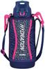 Thermos Vacuum Insulated Sports Bottle Open 800ml Navy Pink [One-Touch Type] FFZ-801F NV-P