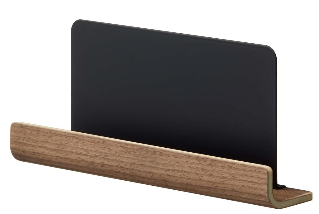 Yamazaki RIN Shinto Tablet Stand, Brown, Approx. W25 X D5 X H11cm, Simple Shinto Shrine Tablet Holder, Freestanding Type, 6141