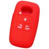 Силиконовый чехол для смарт-ключа IKT для автомобилей Daihatsu и Toyota, 4 кнопки, красный/Новый Tanto