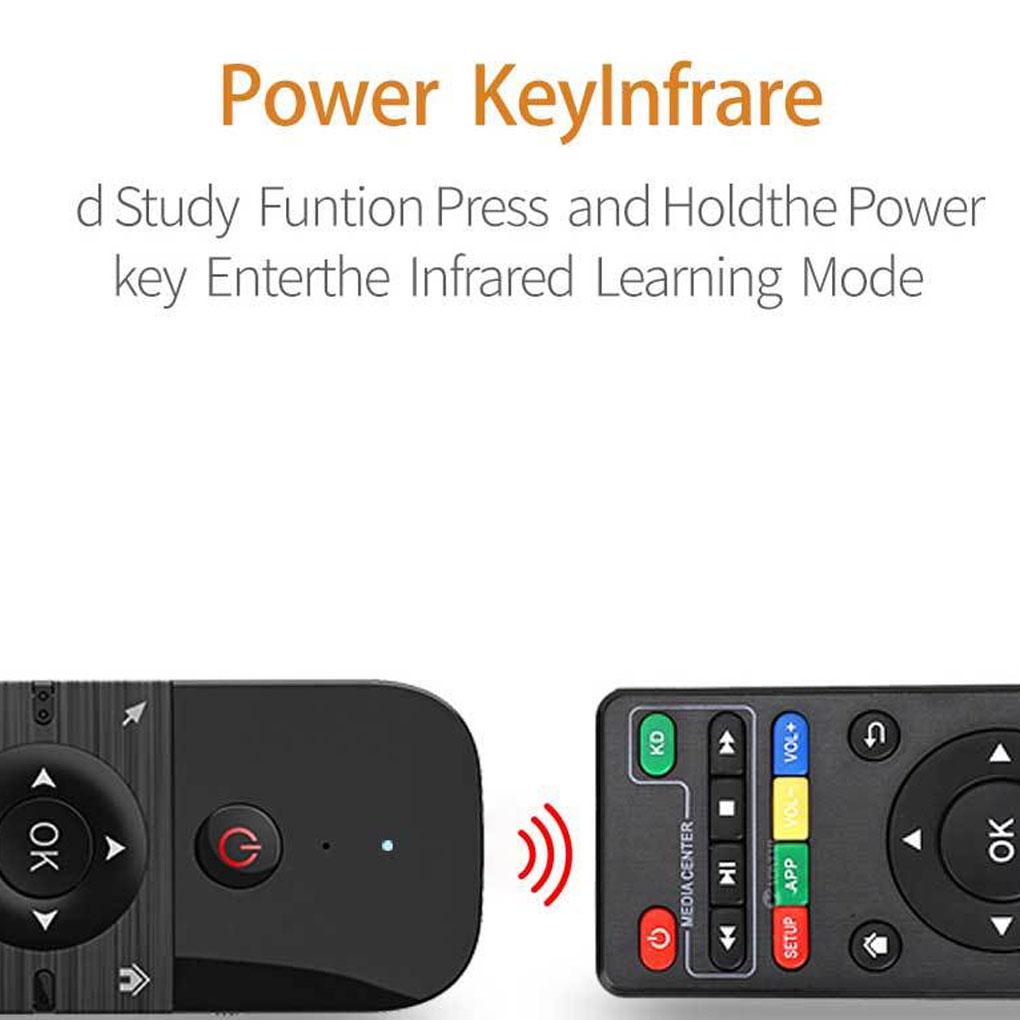 Fly Air Mouse RF беспроводная клавиатура Bluetooth-совместимая легкая профессиональная игровая клавиатура для ТВ компьютера