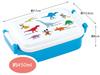 Skater Lunch Single Disney Mickey Mouse Friends Dinosaur Made in Japan Kids' Box, Tier, 450ml, Dome-Shaped, & Design, Antibacterial, (RBF3ANAG-A)