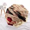 1pc Everything is Going to Now Be in My Favor Automatic Opening/Closing Umbrella with 8-Bone Iron Frame, Portable Tri-Fold Design, Perfect for Fans, T
