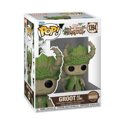 Marvel Мы Грут Фигурка Грута Локи Funko Pop! диво: WAG- Грут в виде Локи Funko