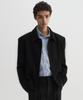 Dnsr Wool Crop Blouson Black