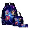 3D K-POP Рюкзак женской группы Demon Hunter, пенал и сумка через плечо в комплекте
