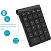 Bluetooth Numeric Keypad Portable Wireless 22 Keys Keyboard External Number Pad for Laptop Tablet Notebook PC Desktop Accounting