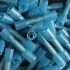 100X Car SUV 16-14AWG Heat Shrink Wire Crimp Connectors Terminal Blue Waterproof