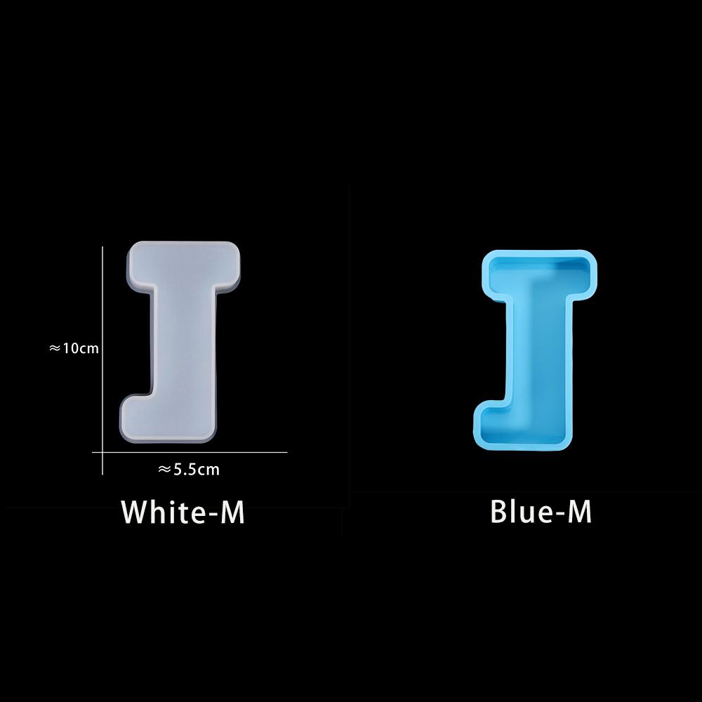 3Sizes A to Z Letter Silicone Molds Alphabet Epoxy Resin Mold for DIY Resin Craft Birthday Party Wedding Home Decoration