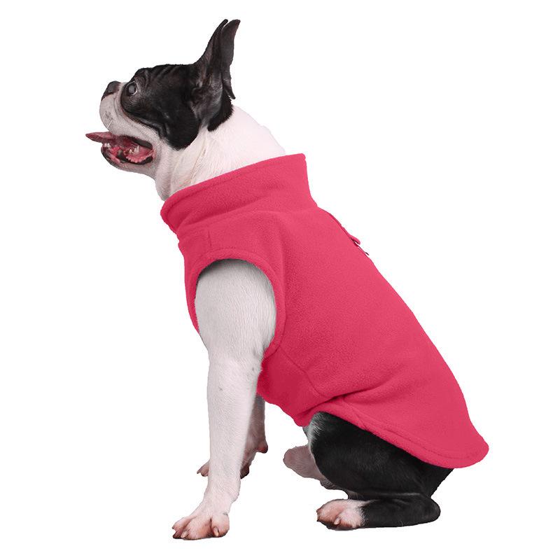 Winter French Bulldog Pet Sweater Pullover Warm Fleece Dog Clothes for Small Dogs Pug Sweatshirts Puppy Hoodie mascotas Clothing