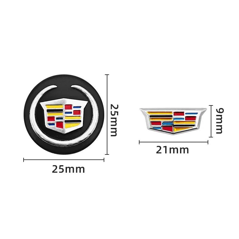 Наклейка-значок на ключ автомобиля Логотип на ключ авто для Cadillac XT4 XT6 CTS DTS STS XTS ATS BLS SLS CT5 Escalade Deville