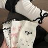 Spring Summer Bowknot Socks Breathable Sweet Stockings New Cotton Socks