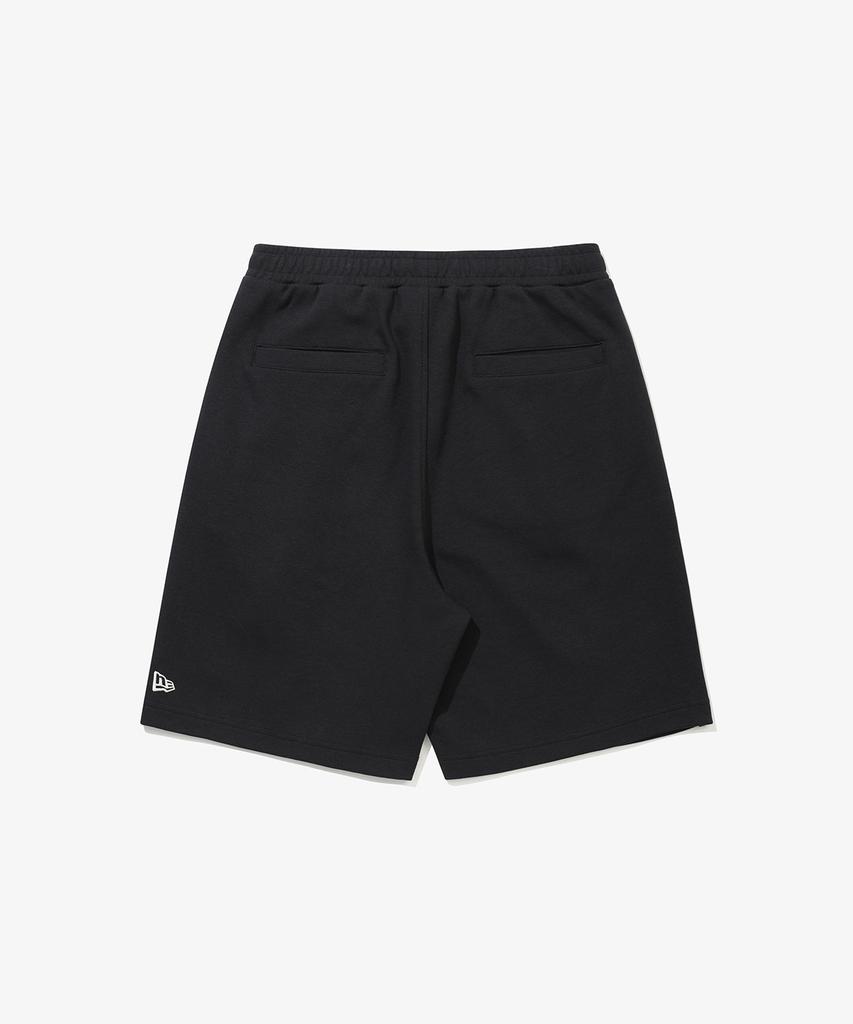 NEW ERA Wide Sweat Half Pants Black 14954602