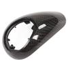 Gear Shift Knob Cover Carbon Fiber Decorative Shifter Head Trim Replacement for M2 F87 M4 F82 M3 F80 M5 F90 Glossy