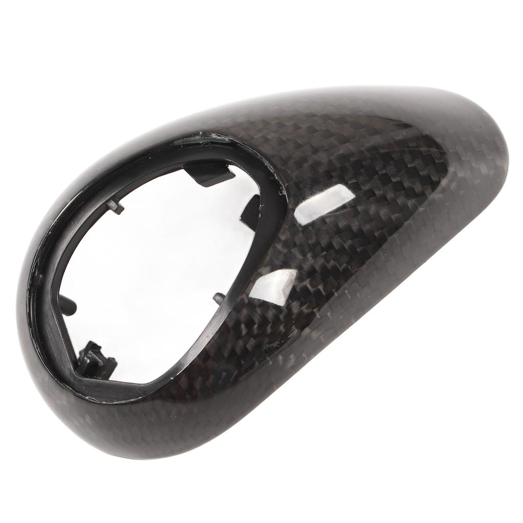 Gear Shift Knob Cover Carbon Fiber Decorative Shifter Head Trim Replacement for M2 F87 M4 F82 M3 F80 M5 F90 Glossy