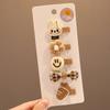 2-5pcs/set Baby Hairpin Cute Cartoon Animal Hair Clip for Kid Girl Korean Fashion Bang Side Clip for Children Hair Accessories