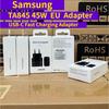 Samsung Дорожный адаптер 45 Вт PD USB-C (EU Plug), Быстрая зарядка для телефонов/планшетов/ноутбуков, сертифицировано CE