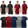 Mens Satin Nightgown V Neck Short Sleeve Sleepwear Nightclothes Homewear Night Shirt Pajamas