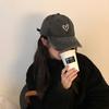 New Outdoor Fashion Sport Baseball Caps For Women Love Heart Embroidery Hat Cap Female Washed Cotton Dad Hat