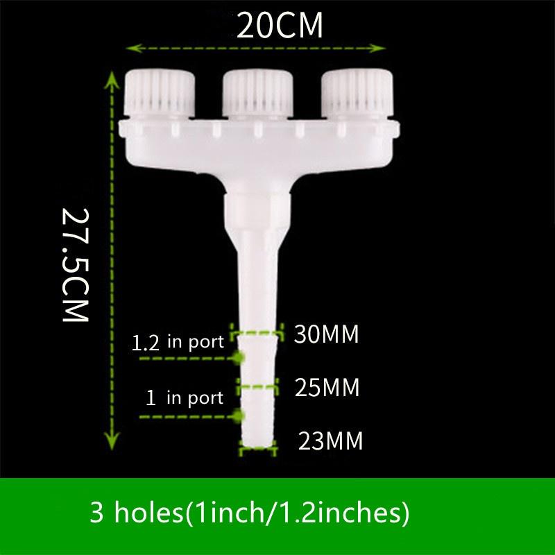 Сельскохозяйственный спринклер для полива овощей, распылительный спринклер, насадки для водяного насоса, пластиковые аксессуары для опрыскивателя для полива и орошения