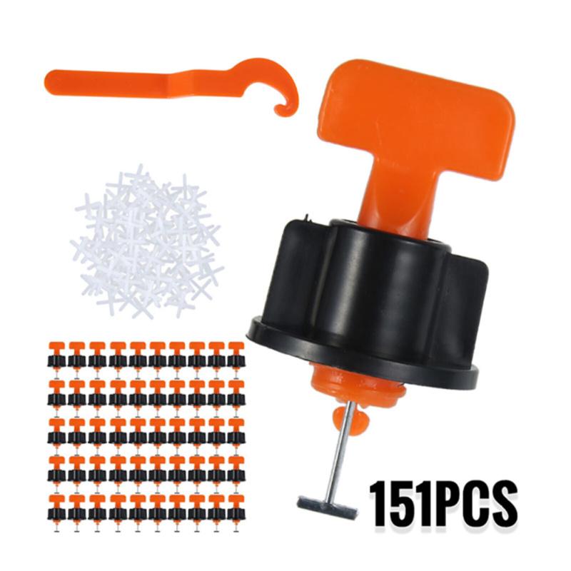 151pcs/set Fr 2-8mm Pro Tile Laying K2v4 Reusable Tool For Leveling Tiles Leveling Ceramic Floors