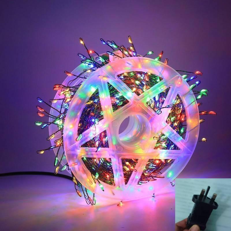 Lamp Led Christmas Copper Wire Light String Indoor And Outdoor Decor Holiday