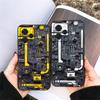Желтая печатная плата Для Redmi Note 9 9S 10 11 12 12S 13 Pro+ Plus 5G Индия 14 Pro 4G Глобальный 14S 13C 14C Мягкий чехол для телефона из ТПУ