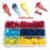 220pcs T-Type Insulation Displacement Connectors & Fully Insulated Nylon Terminals with Main Line Alligator Clips