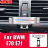 Car Phone Holder For BMW 3 4 5 7 Series X3 X4 X5 X6 3GT 5GT F30 F32 F10 F07 F25 F26 E70 E71 F15 Air Vent Mount Gravity