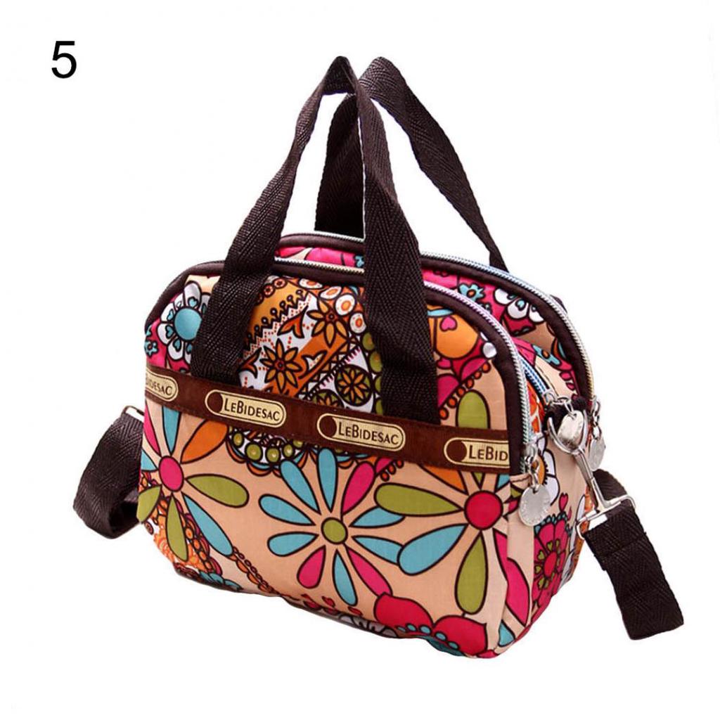 Женская нейлоновая сумочка с различными принтами