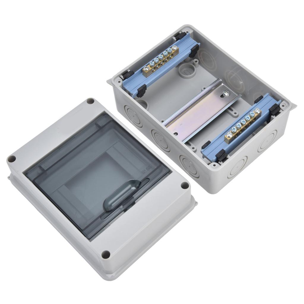 Распределительная коробка 5-канальная водонепроницаемая пластиковая распределительная коробка прозрачная крышка для наружного применения