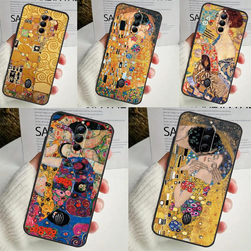 Чехол с картиной «Поцелуй» Густава Климта для Red Magic 9 8S 8 Pro Plus, чехол для ZTE Nubia Red Magic 6S 7S 6 7 Pro 6R 5S 5G