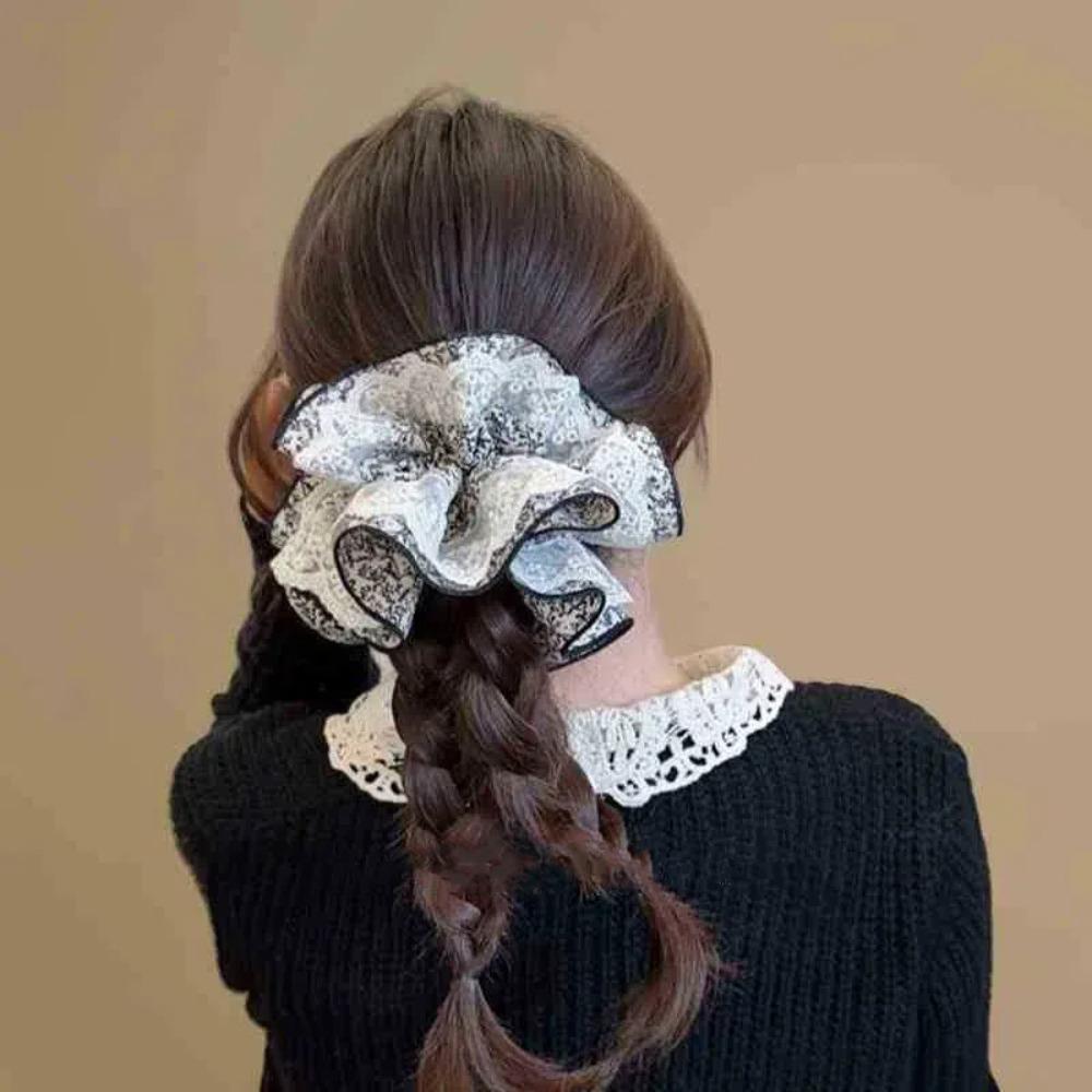 Двухслойные женские резинки для волос большого размера, большие веревки для волос, аксессуары для волос