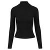 Urban Classics Womens/Ladies Turtle Neck Long-Sleeved Top