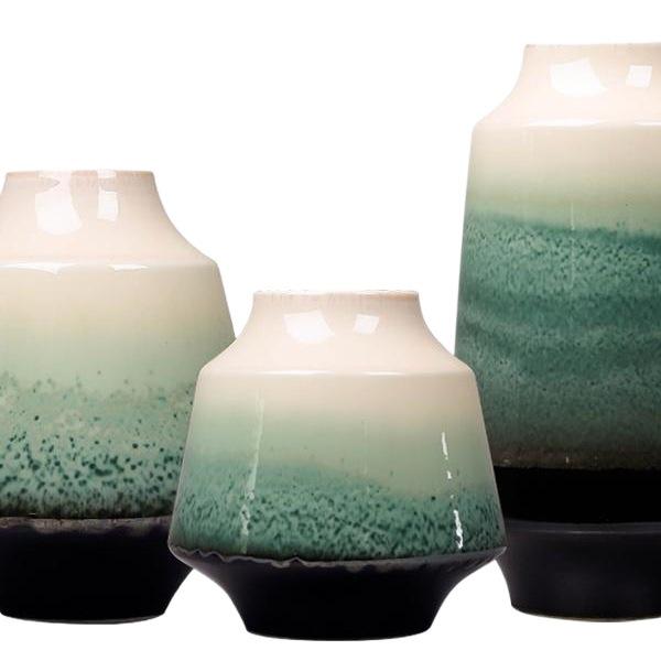 Zen-Inspired Dried Flower Vase for Dining Table and Living Room Display