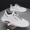 Модные оригинальные мужские повседневные кроссовки Белая обувь Круглый носок Удобные Модный тренд Универсальные Дышащие Износостойкие Для ходьбы 2025