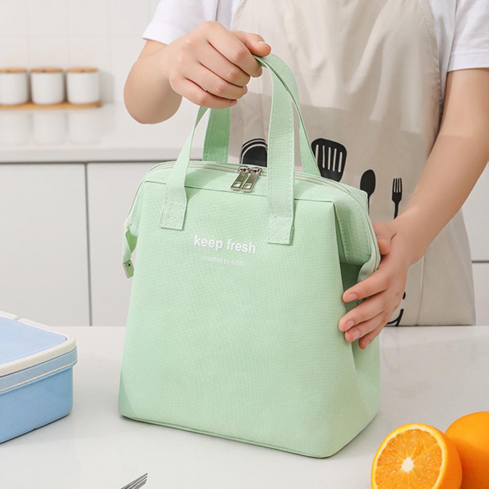 Изолированная сумка-холодильник, портативная термосумка для обеда, сумка для хранения, сумка для покупок, работы, школы, пикника